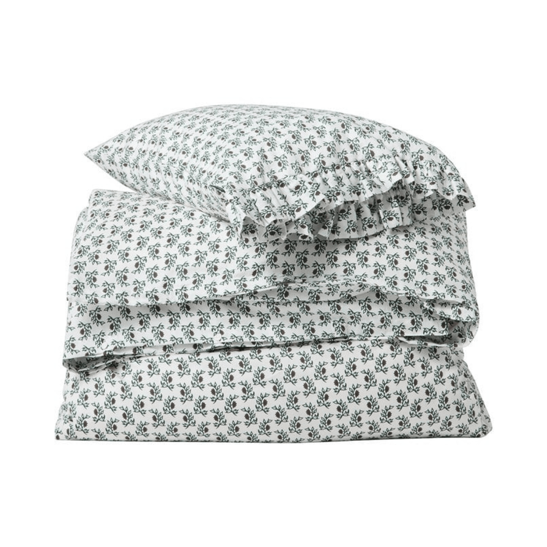 Lexington Flower Printed Cotton Sateen | Påslakanset | Care of Beds