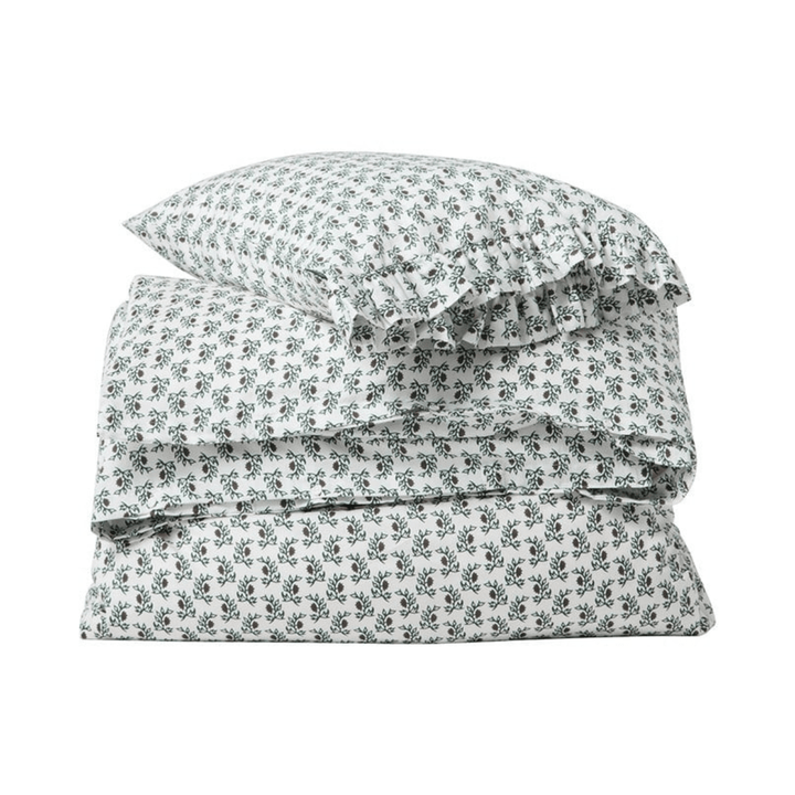 Lexington Flower Printed Cotton Sateen | Påslakanset | Care of Beds