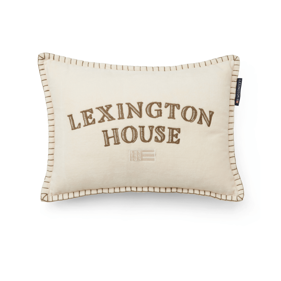 Lexington House Organic Cotton Velvet Prydnadskudde Care of Beds