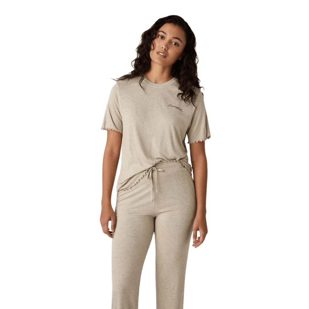 Lexington Jersey Kortärmad Pyjamasset Care of Beds