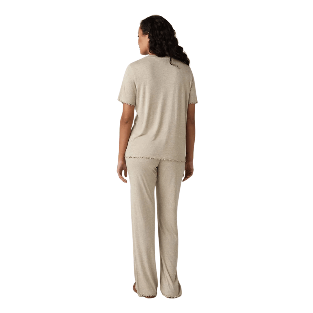 Lexington Jersey Kortärmad Pyjamasset Care of Beds