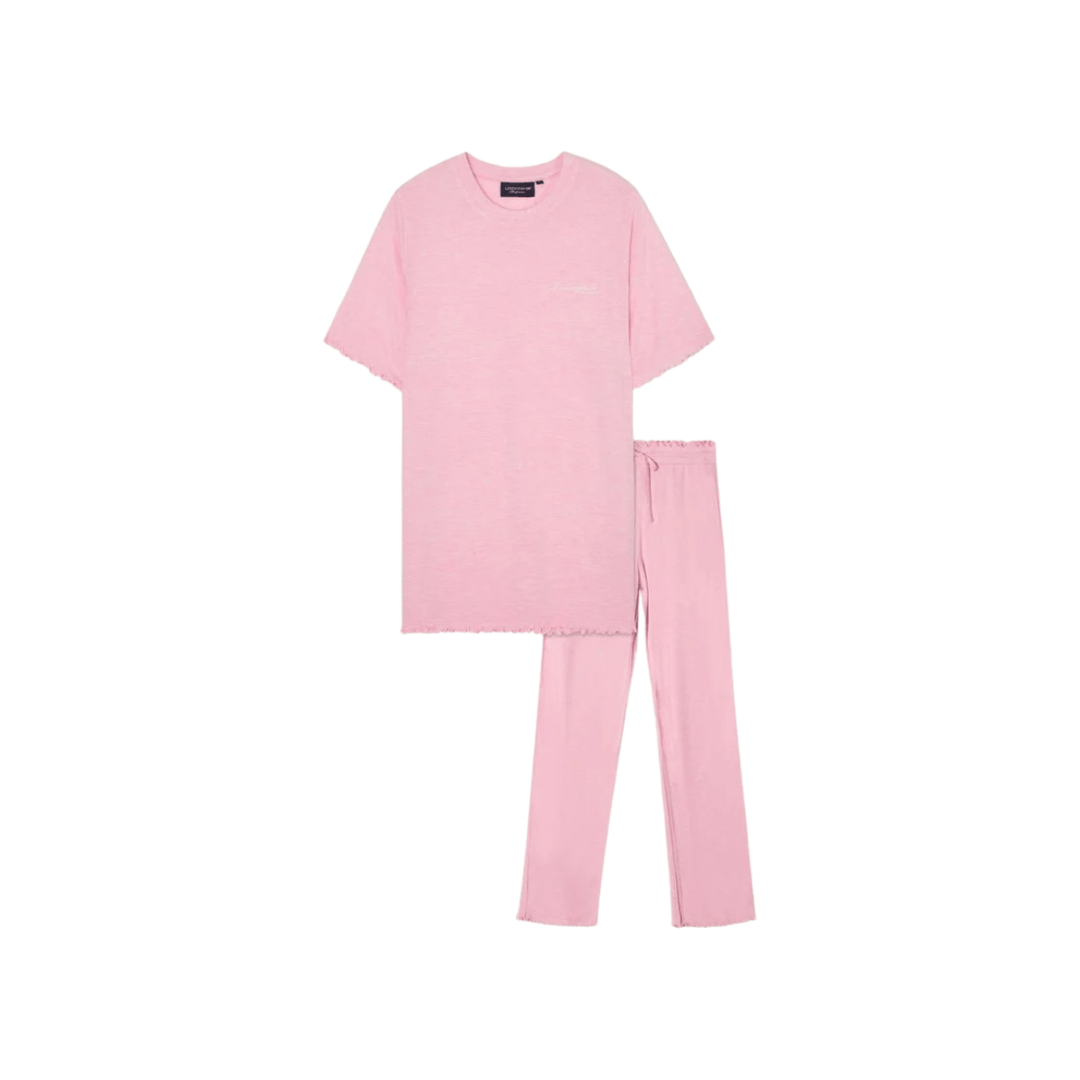 Lexington Jersey Kortärmad Pyjamasset Care of Beds