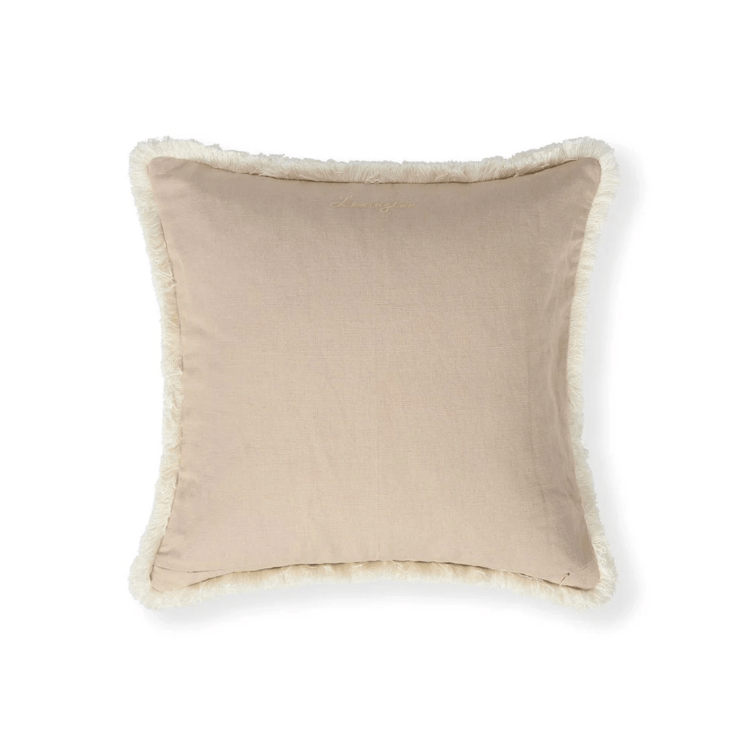 Lexington Linen/Cotton Fringe Kuddfodral Care of Beds