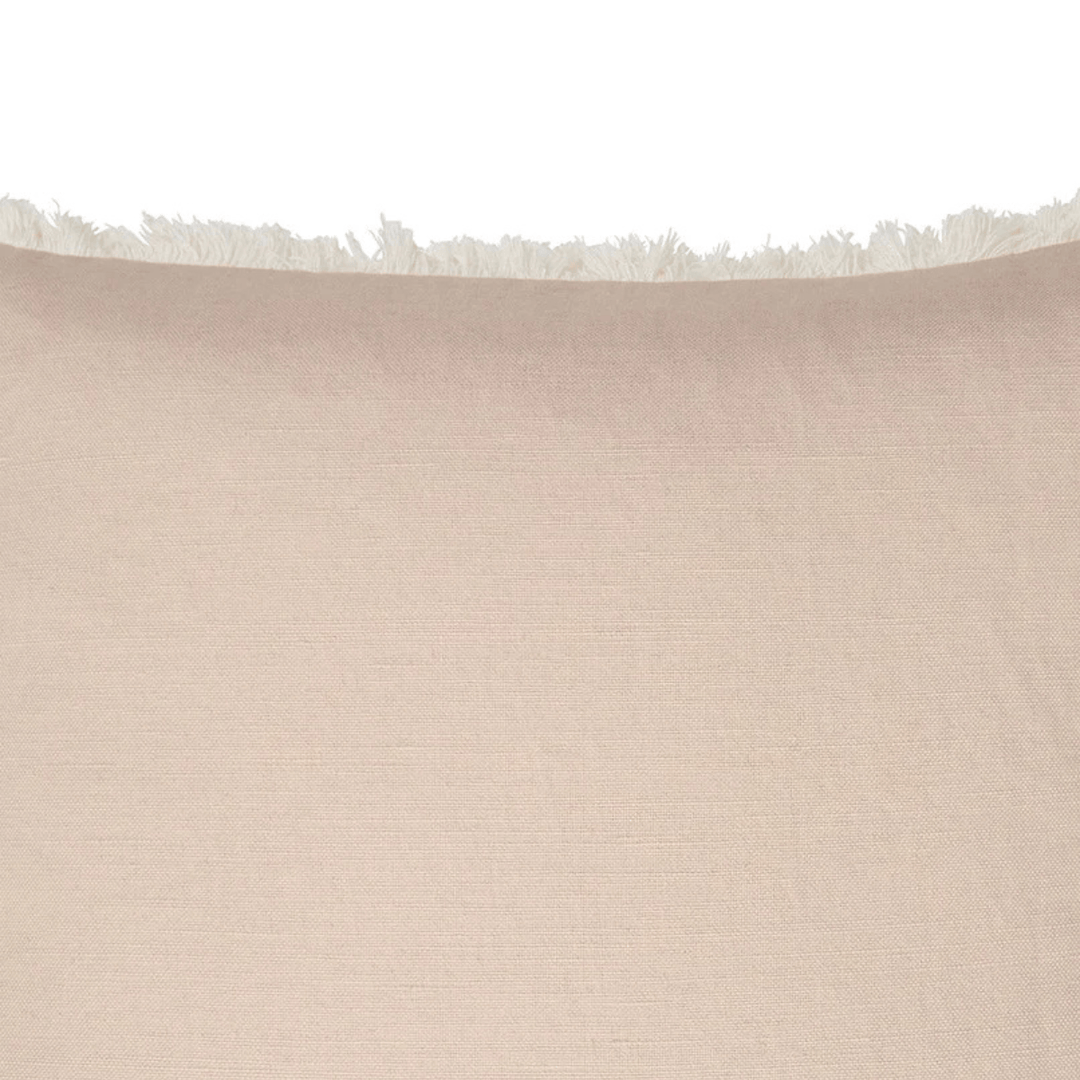 Lexington Linen/Cotton Fringe Kuddfodral Care of Beds
