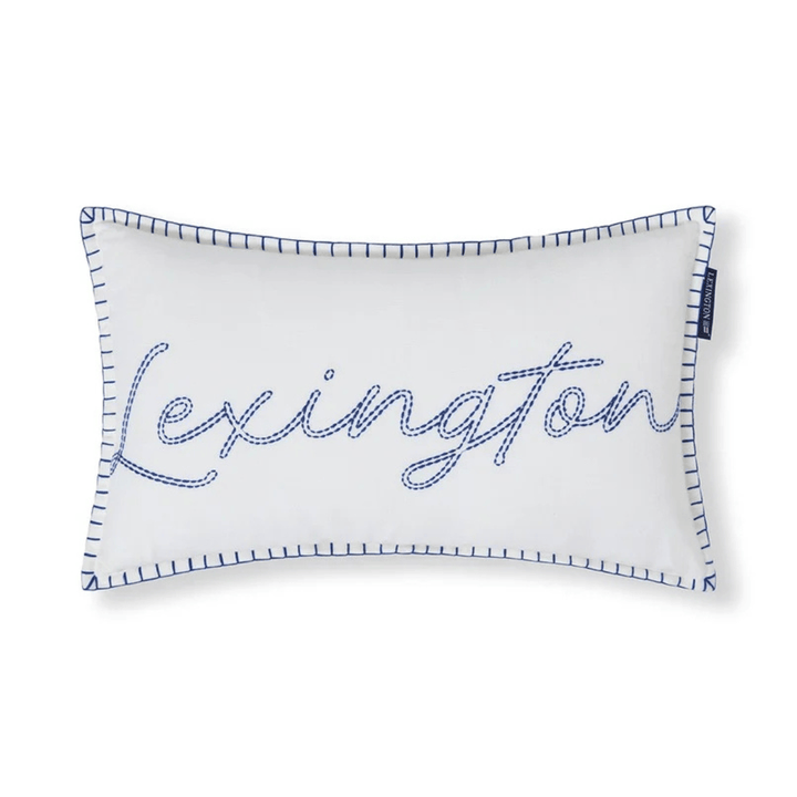 Lexington Logo Linen/Cotton Prydnadskudde Care of Beds