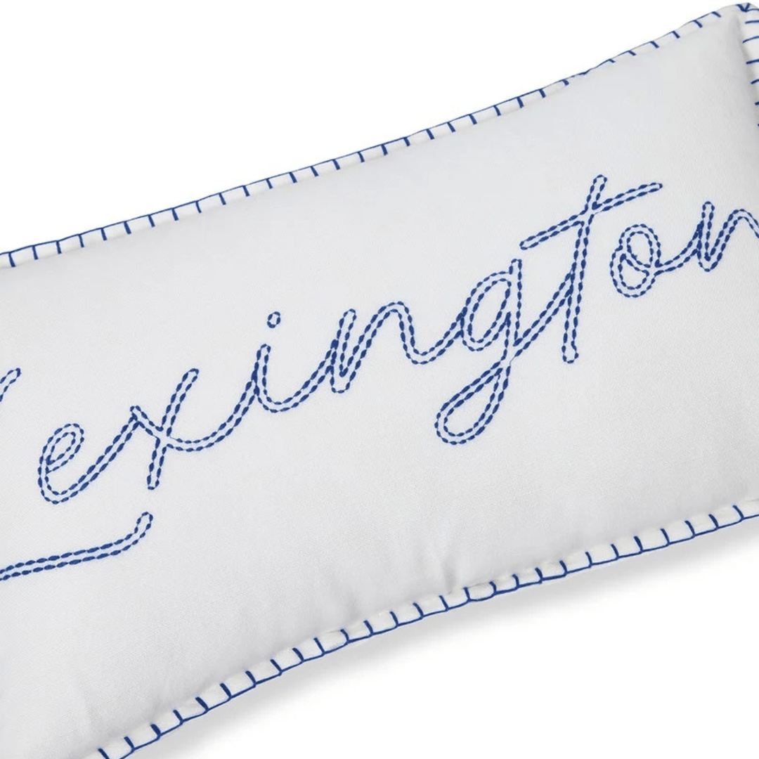 Lexington Logo Linen/Cotton Prydnadskudde Care of Beds