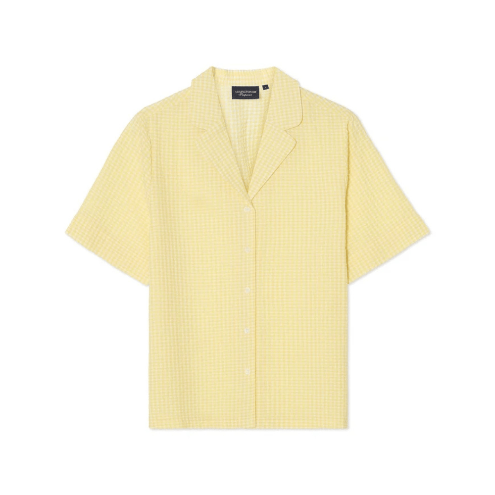 Lexington Organic Cotton Seersucker Pyjamas Care of Beds