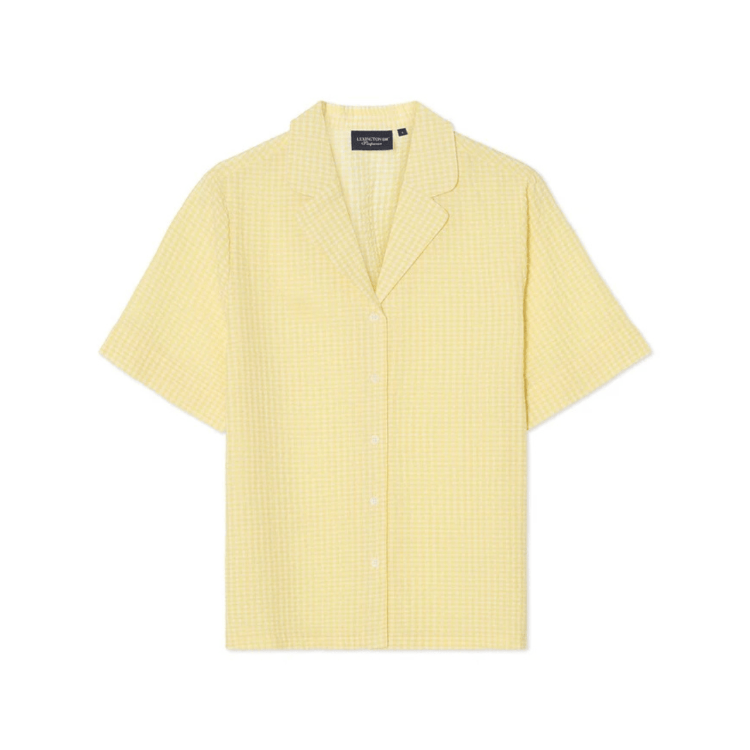 Lexington Organic Cotton Seersucker Pyjamas Care of Beds
