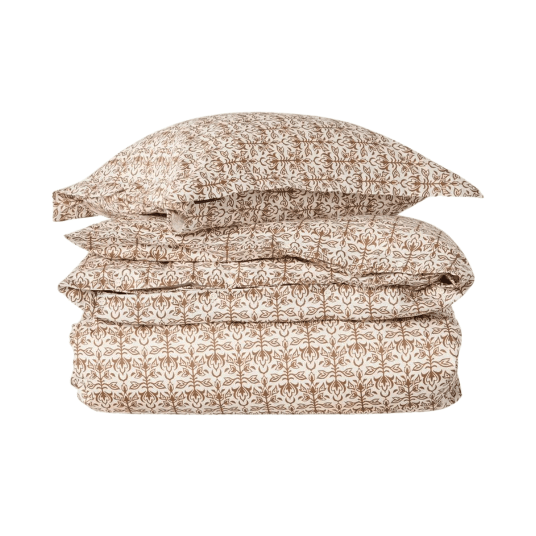 Lexington Ornament Cotton Satin Påslakanset Care of Beds