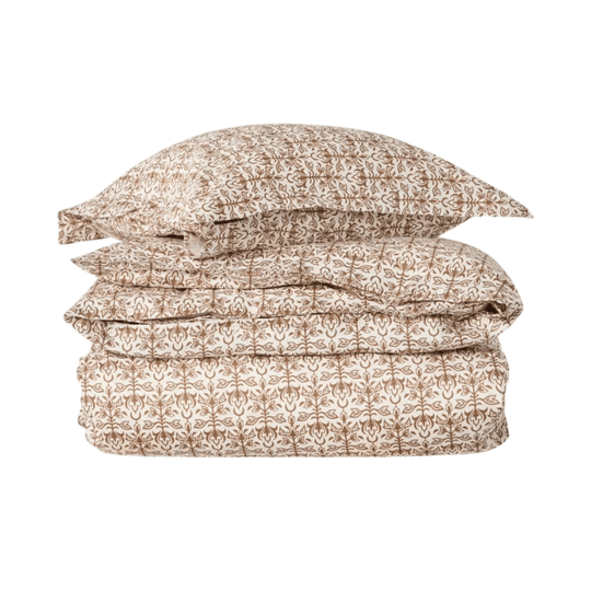 Lexington Ornament Cotton Satin Påslakanset Care of Beds