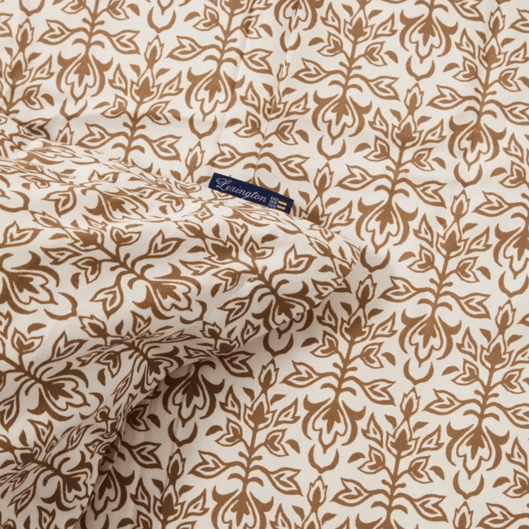 Lexington Ornament Cotton Satin Påslakanset Care of Beds