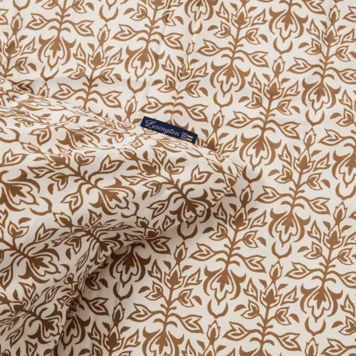 Lexington Ornament Cotton Satin Påslakanset Care of Beds