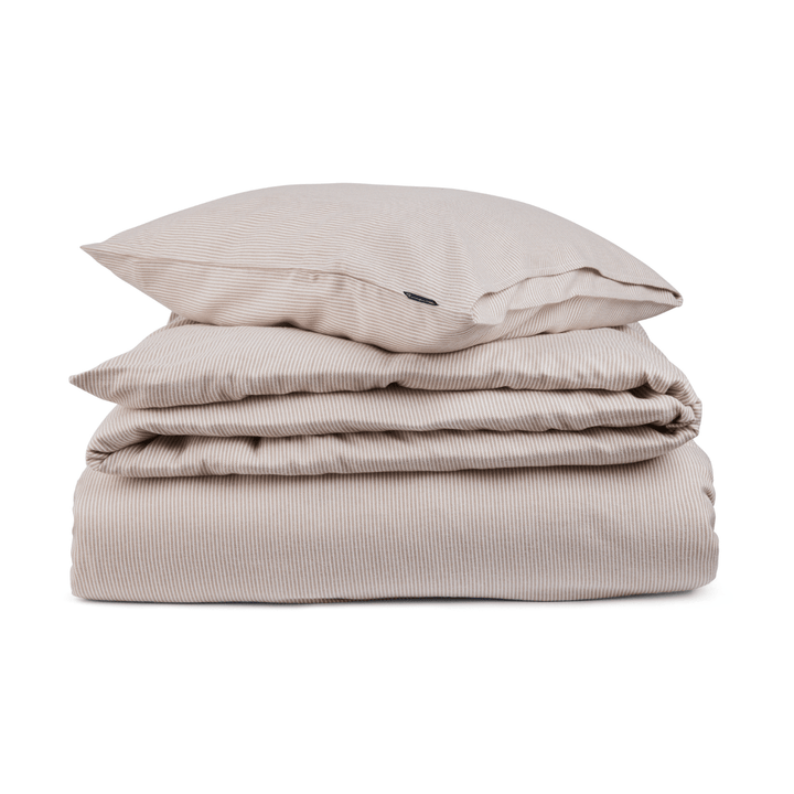 Lexington Striped Lyocell Flannel Påslakanset Care of Beds