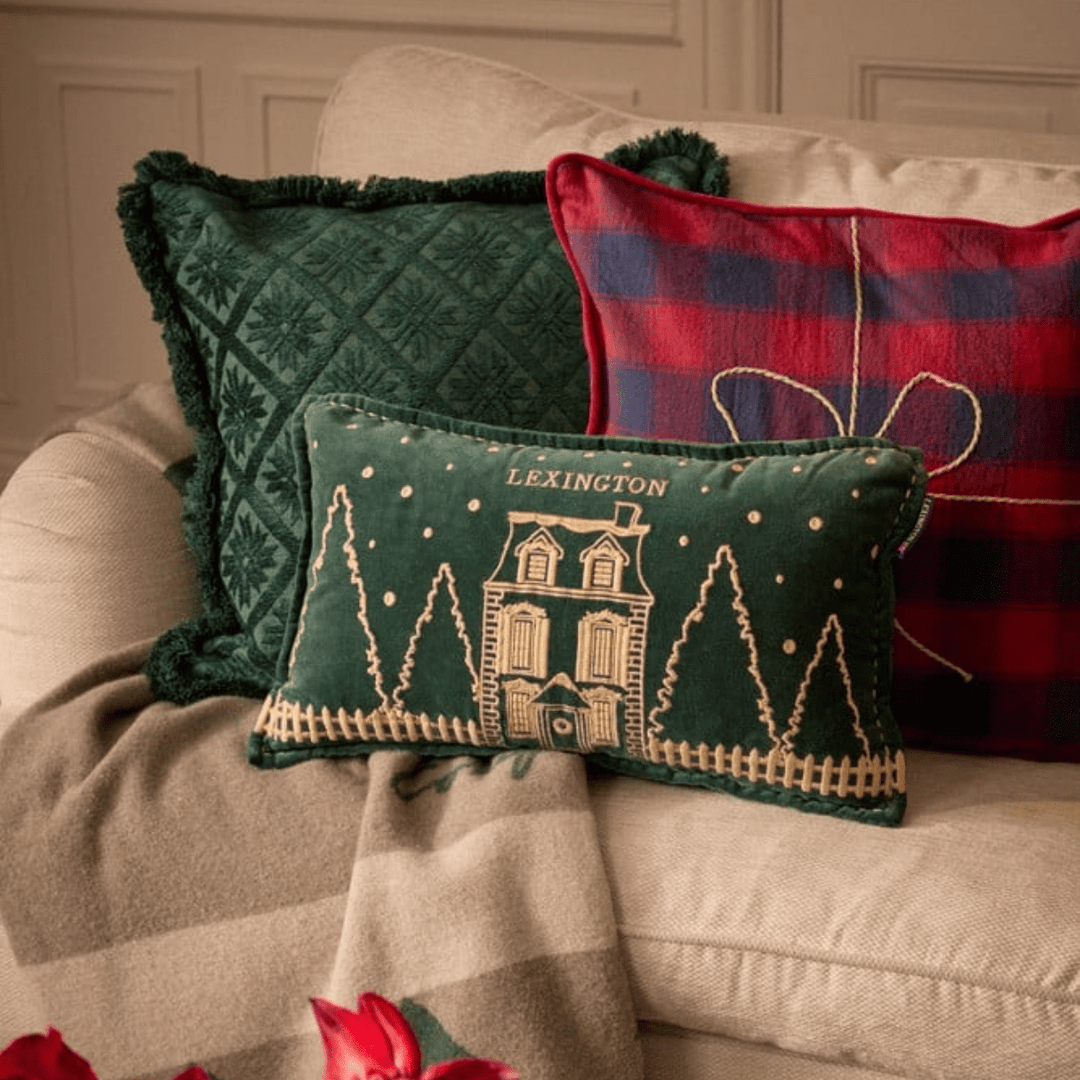 Lexington Winter house Prydnadskudde Care of Beds