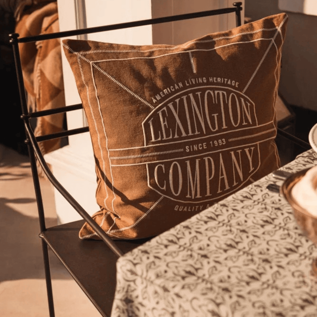 Lexington Logo Washed Kuddfodral | Care of Beds