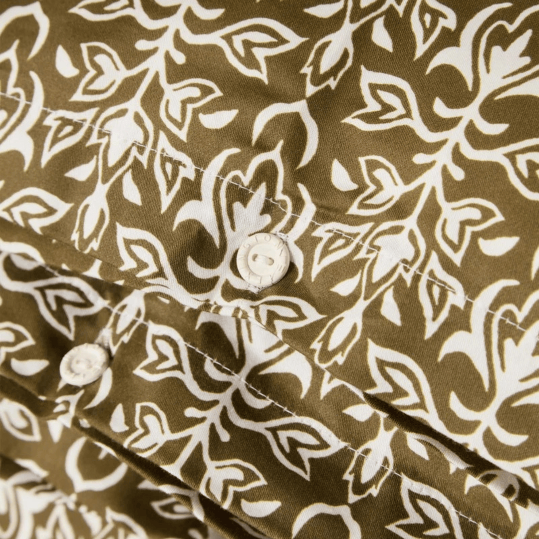 Lexington Ornament Cotton Satin Påslakanset Care of Beds