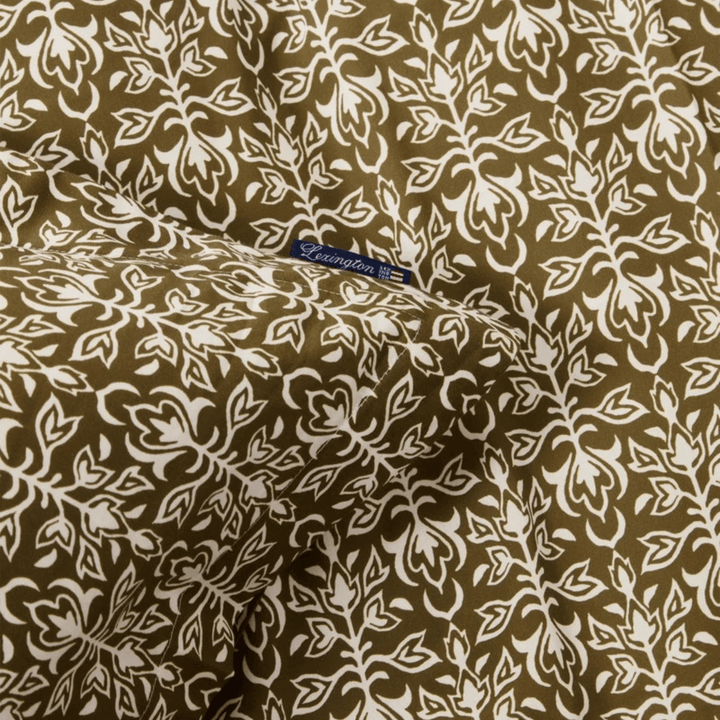 Lexington Ornament Cotton Satin Påslakanset Care of Beds