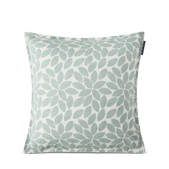 Lexington Printed Leaves Organic Cotton Prydnadskudde - Outlet Care of Beds