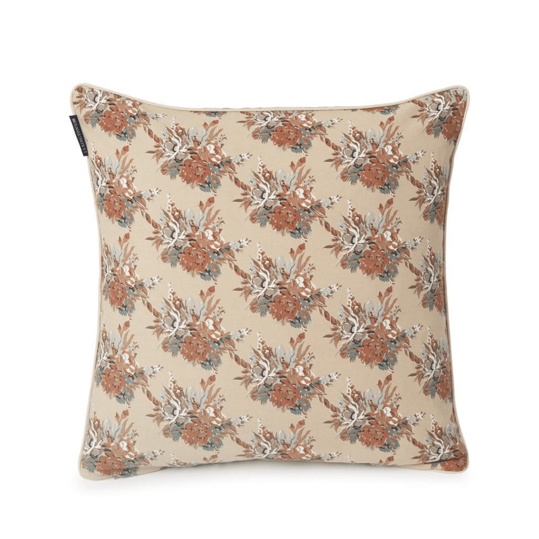 Lexington Printed Multi Flower Cotton Twill Prydnadskudde Care of Beds
