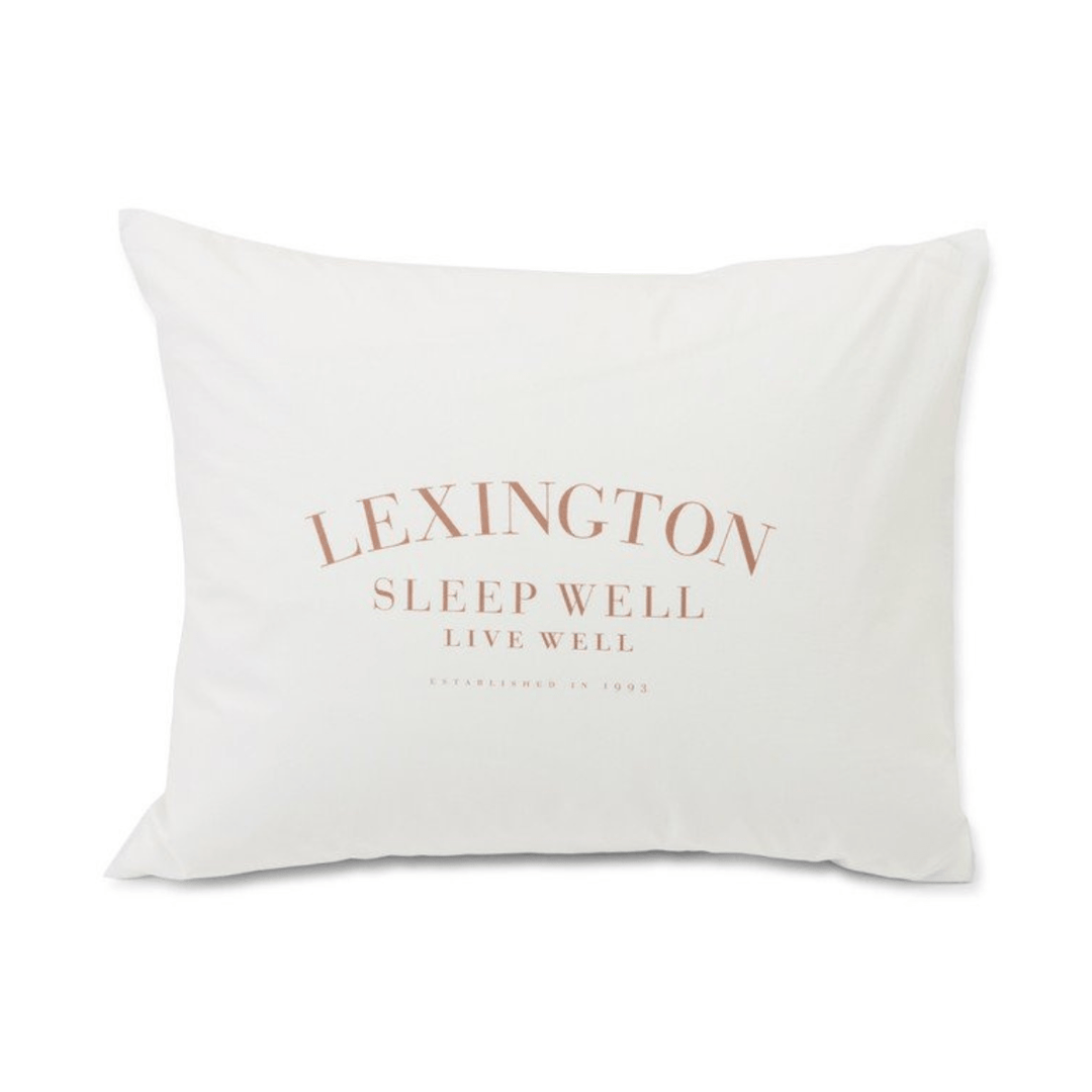 Lexington Printed Organic Cotton Poplin Örngott Care of Beds