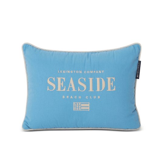 Lexington Seaside Small Organic Cotton Twill Prydnadskudde - Outlet Care of Beds