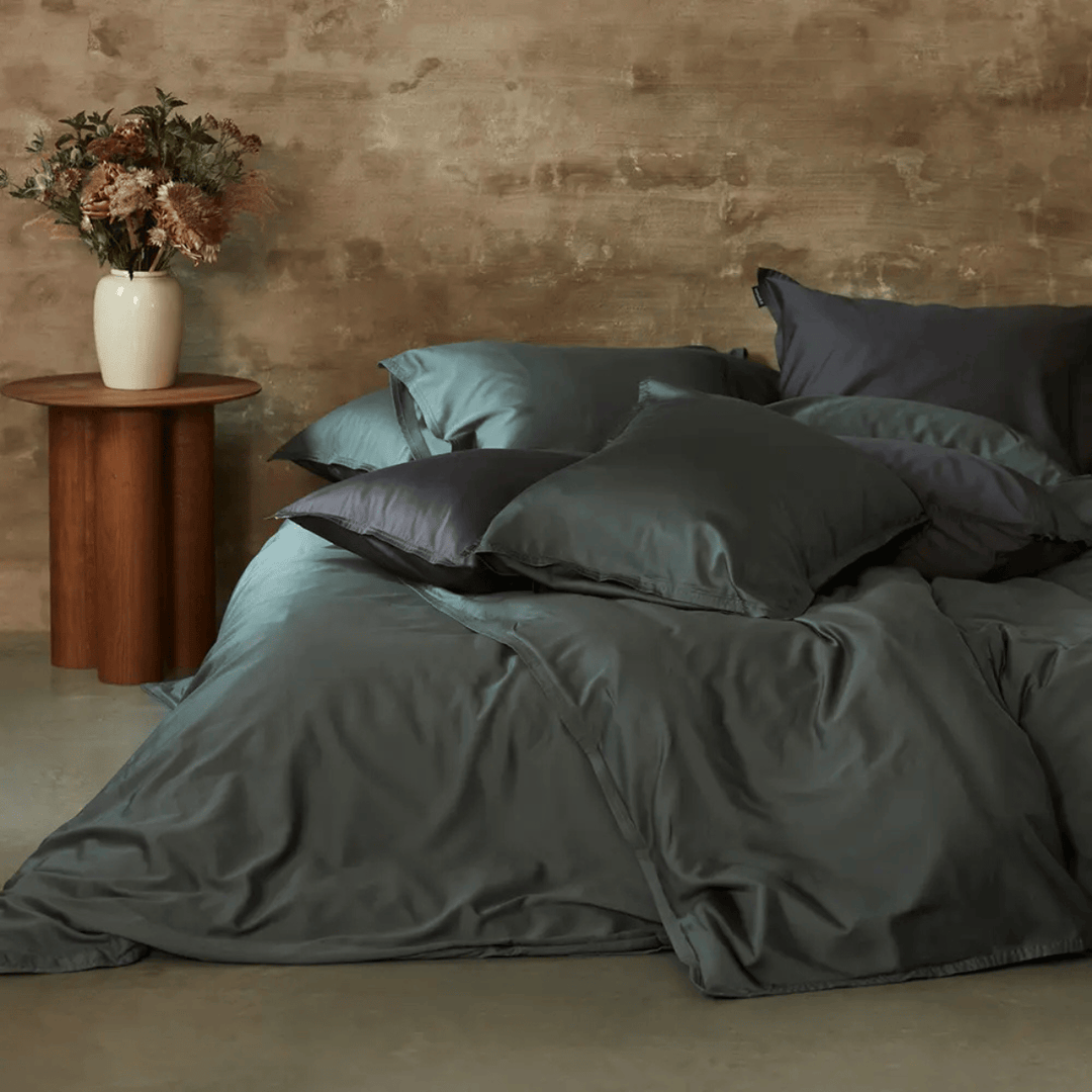 Gripsholm Påslakanset Bambu Solid med 2st örngott Care of Beds