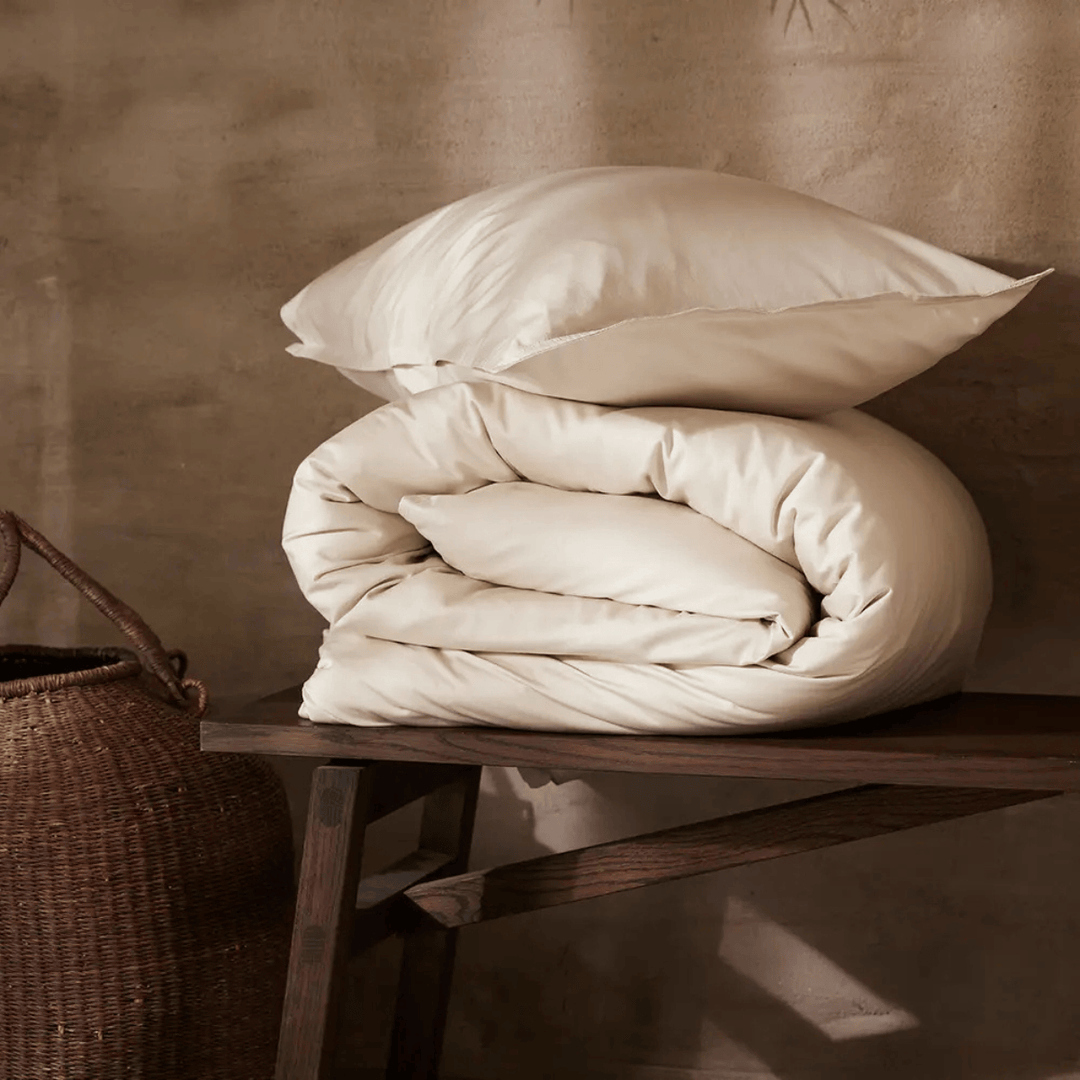 Gripsholm Påslakanset Bambu Solid med 2st örngott Care of Beds