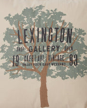 Lexington Tree Logo Linen/Cotton Prydnadskudde