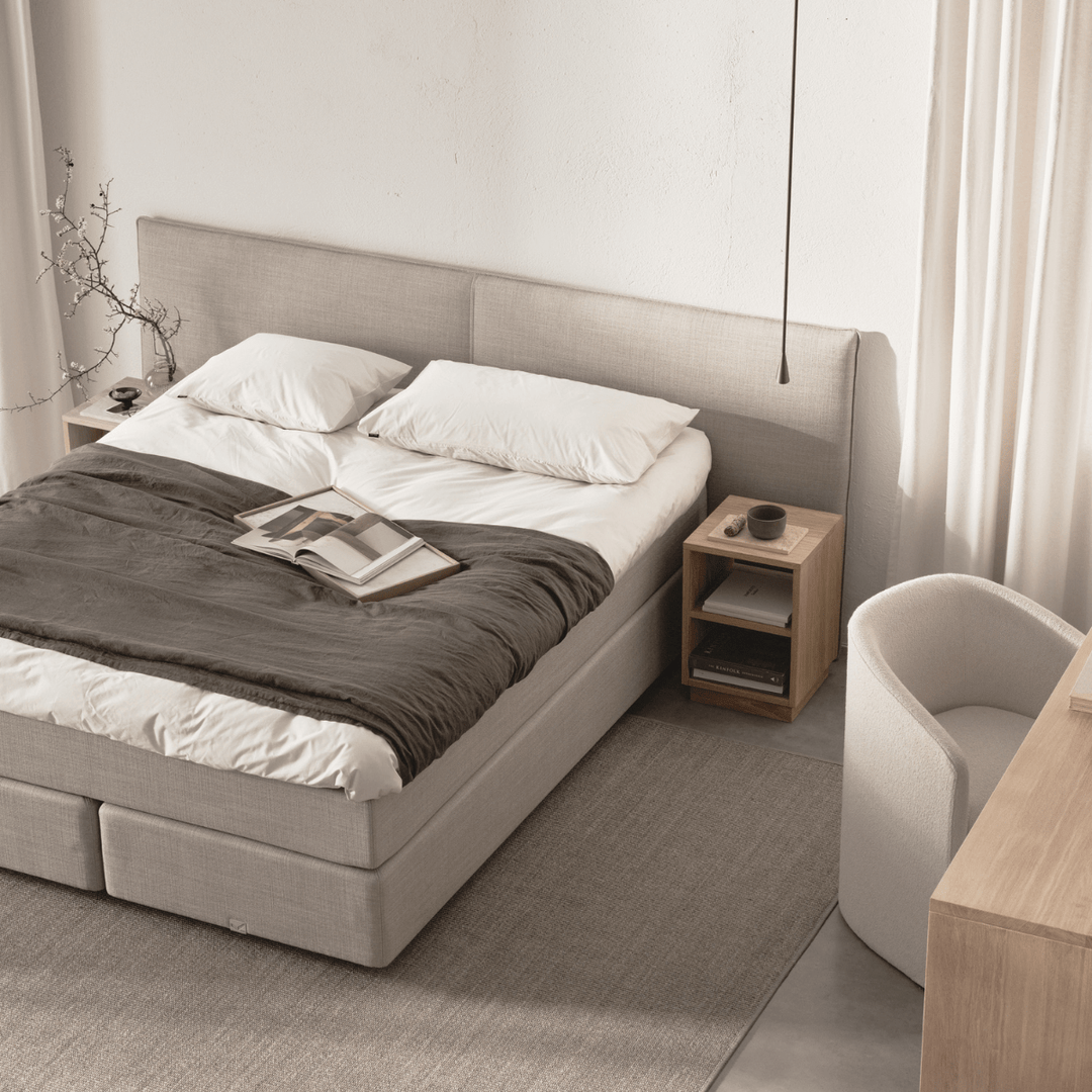 Viking Beds Ekerö Kontinentalsäng - Bäddmadrass på köpet Care of Beds