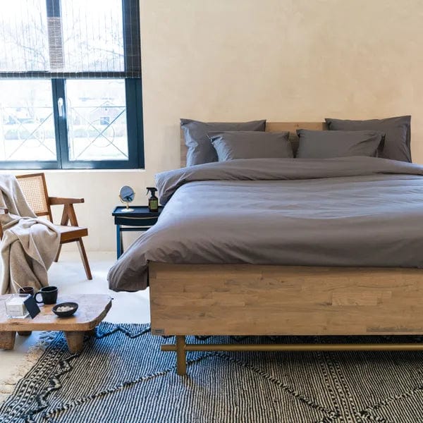 Kayori Shizu Bomullspercale Påslakanset Care of Beds