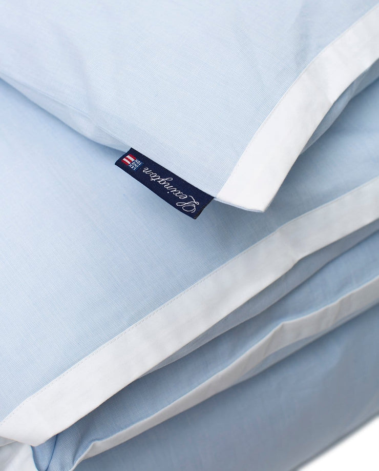Lexington Contrast Cotton Chambray Påslakan