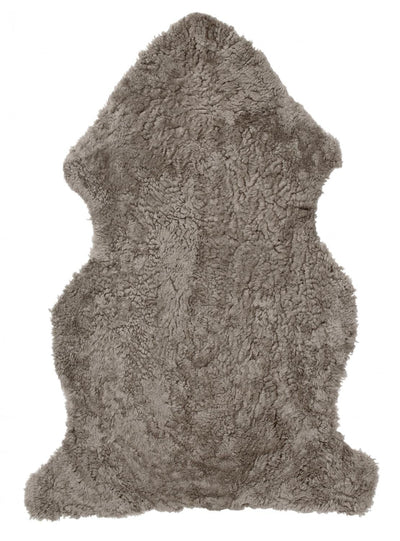 Skinnwille Curly Fårskinn - Ljusbrun (Sahara)