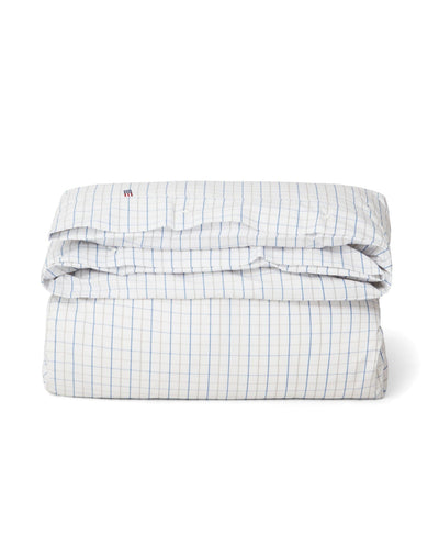 Lexington Checked Cotton Poplin Påslakan