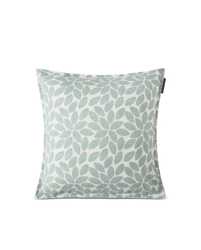 Lexington Printed Leaves Organic Cotton Prydnadskudde